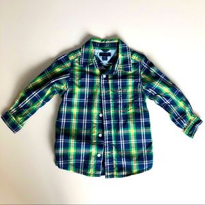 Tommy Hilfiger Plaid Button Down Shirt